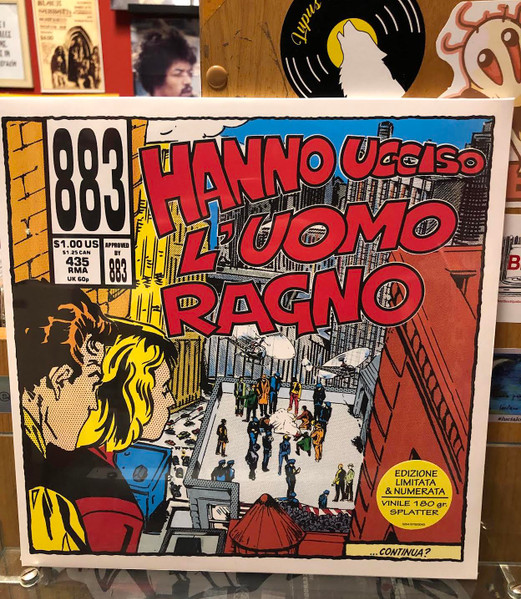 883 – Hanno Ucciso L'Uomo Ragno (2024, Red With Blue Splatter, Vinyl) -  Discogs