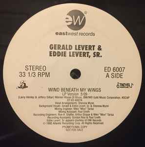 Gerald Levert - Wind Beneath My Wings album cover