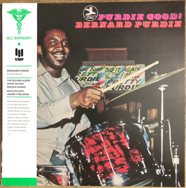 Bernard Purdie – Purdie Good! (2020, Purdie Purple, Vinyl) - Discogs