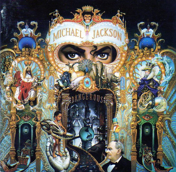 Michael Jackson - 2Vinilos Dangerous (Naranja)
