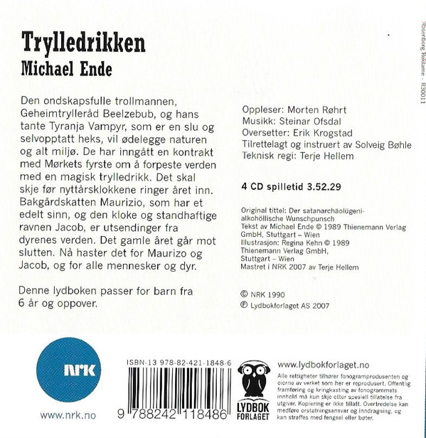 last ned album Michael Ende - Trylledrikken