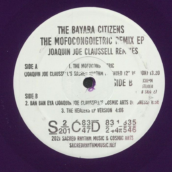 The Bayara Citizens – The Mofocongoietric Remix EP (2021, Green 
