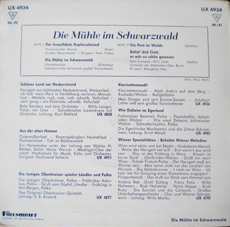 lataa albumi Various - Die Mühle Im Schwarzwald