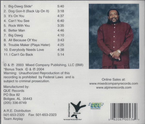 Album herunterladen Mack Big Dawg Davis - Better Man