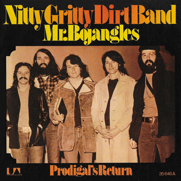 💥4 NITTY GRITTY DIRT BAND HIT 45's+1PICTURE [Mr. Bojangles] THE  70's&80's! 💥