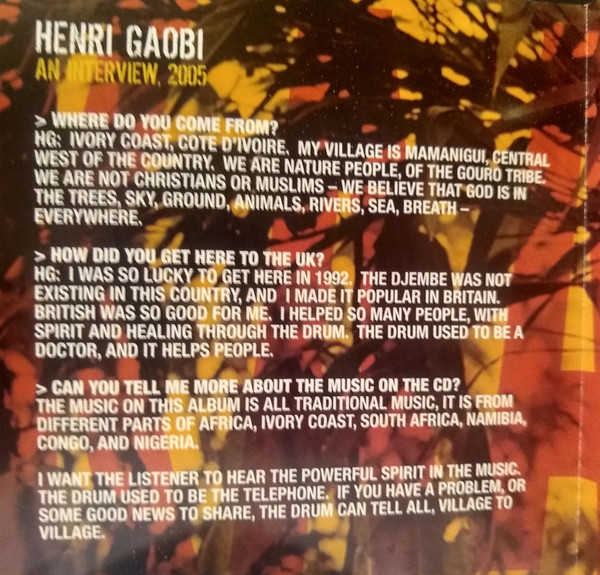 lataa albumi Henri Gaobi - Kaago