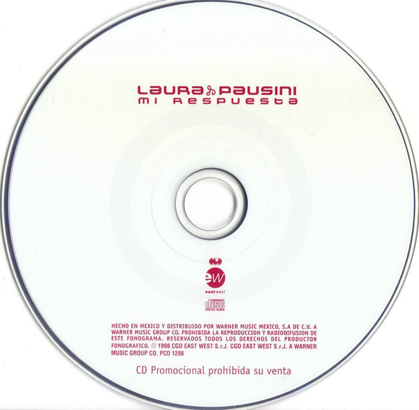 Laura Pausini – Mi Respuesta (1999, CD)