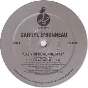 Darryl D'Bonneau - Say You're Gonna Stay