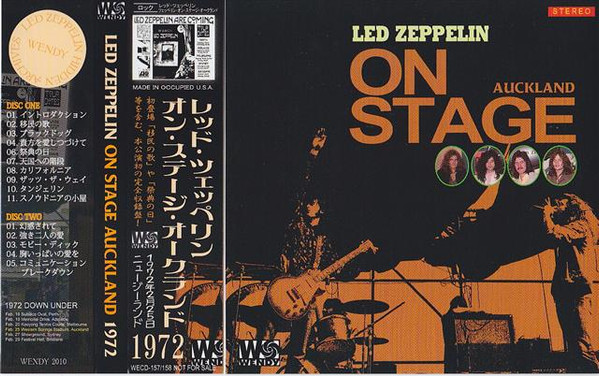 Led Zeppelin - Going To Auckland | Releases | Discogs