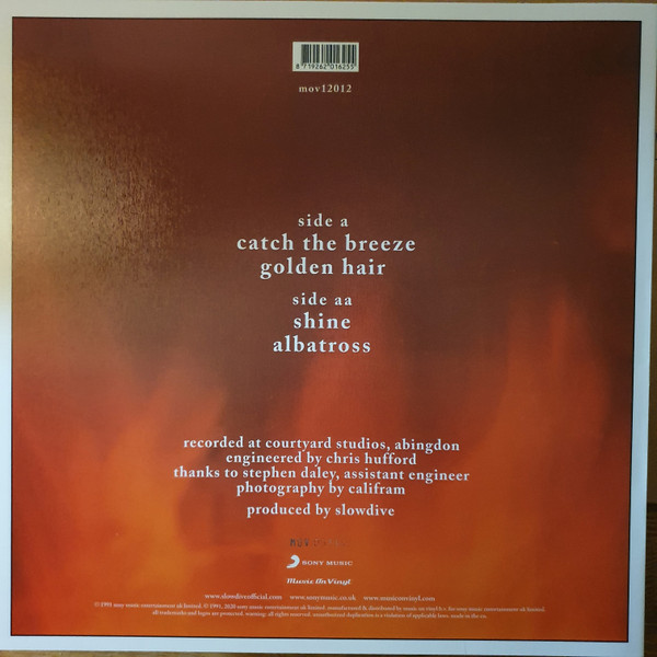 Slowdive - Holding Our Breath / 12inch, EP, Ltd, Num, RE, Deluxe Edition,  45RPM, Flaming