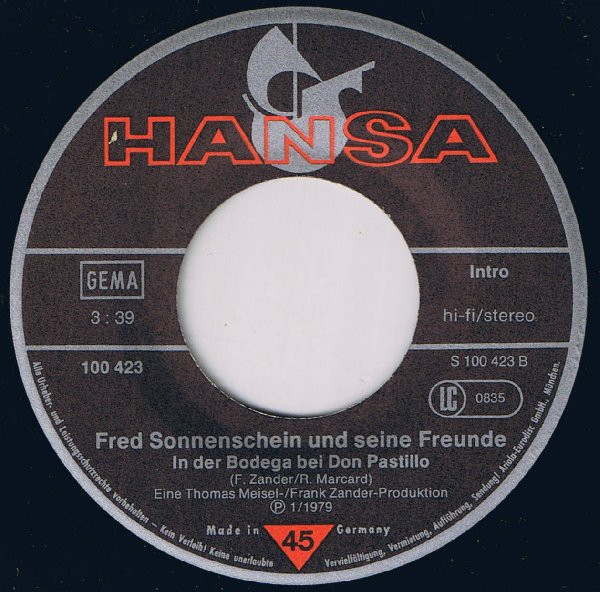 télécharger l'album Download Fred Sonnenschein Und Seine Freunde - Ich Wünsch Mir Lieber Nen Tirolerhut album