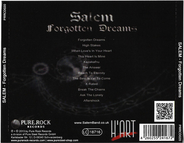 lataa albumi Salem - Forgotten Dreams