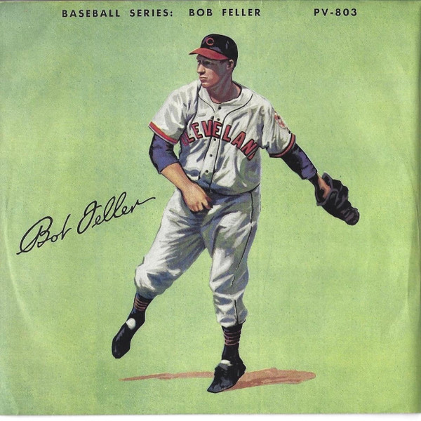 Bob Feller – Pitching (1953, Red, Vinyl) - Discogs