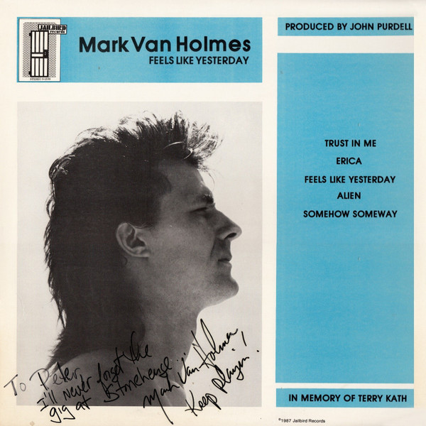 lataa albumi Mark Van Holmes - Feels Like Yesterday