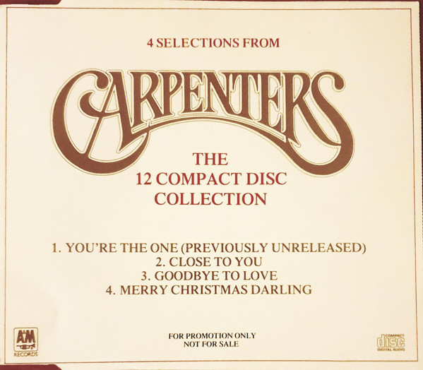 Carpenters – 4 Selections From The 12 Compact Disc Collection