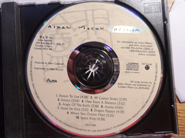 descargar álbum Aidan Mason - Azania