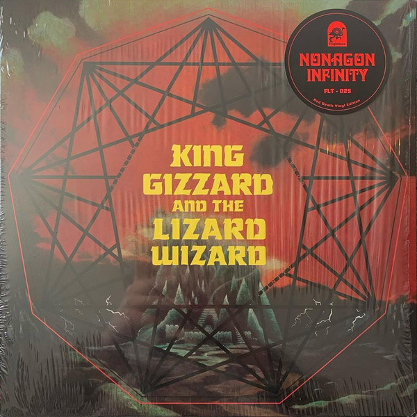 King Gizzard And The Lizard Wizard – Nonagon Infinity (2016, Red 