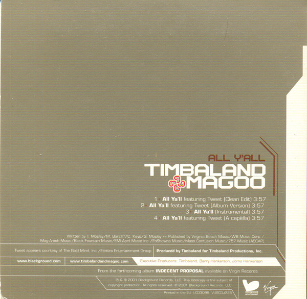 ladda ner album Timbaland & Magoo - All Yall