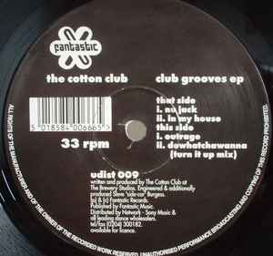 Club Grooves EP - The Cotton Club