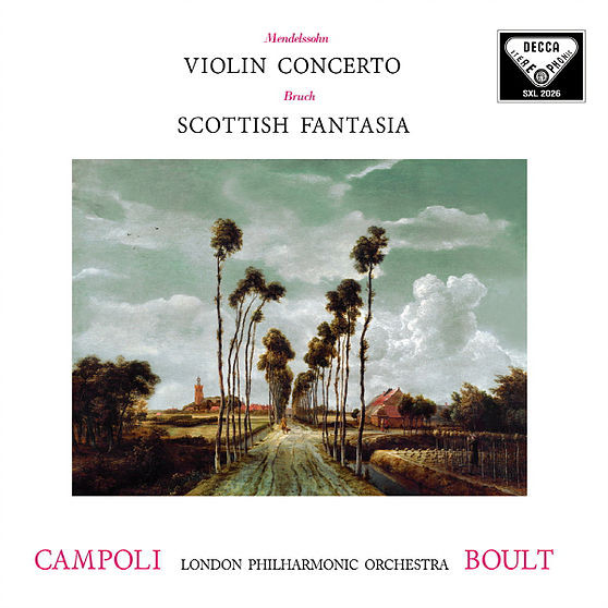 Felix Mendelssohn-Bartholdy / Max Bruch, Alfredo Campoli, London