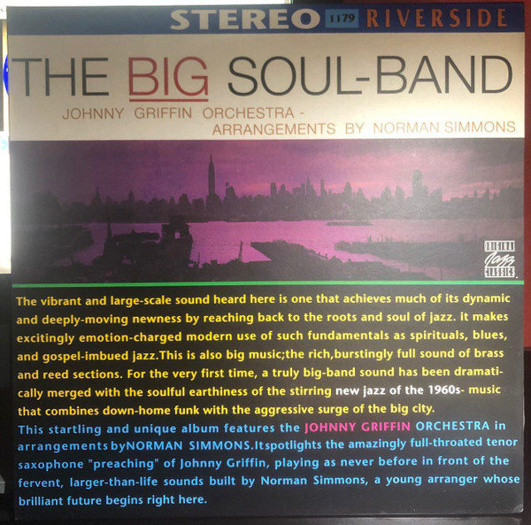 Johnny Griffin Orchestra - The Big Soul-Band | Releases | Discogs