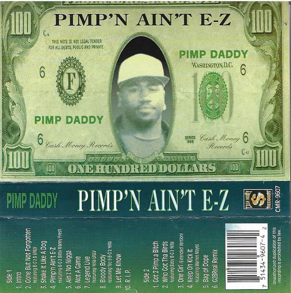 Pimp Daddy – Pimp'N Ain't E-Z (1996, Cassette) - Discogs