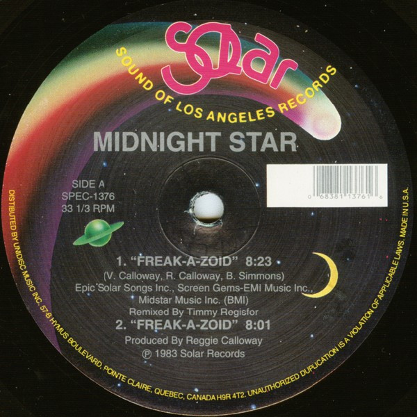 Midnight Star – Freak-A-Zoid / Operator / No Parking On The Dance 