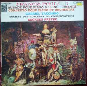 Francis Poulenc Gabriel Tacchino Georges Pr tre Aubade