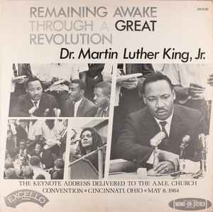 Dr. Martin Luther King, Jr. - Remaining Awake Through A Great Revolution album cover