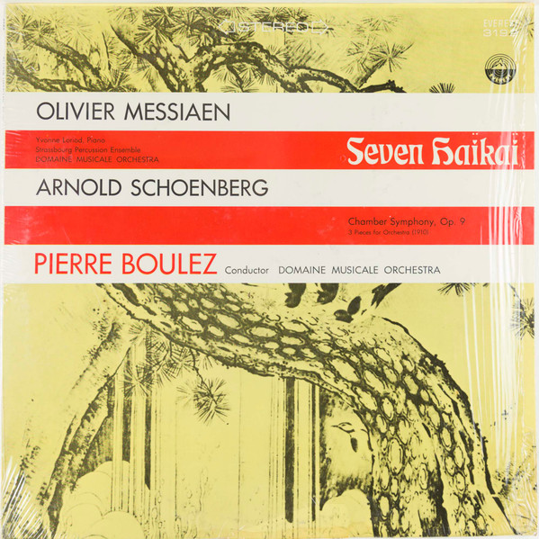 Olivier Messiaen / Arnold Schoenberg, Pierre Boulez, Domaine