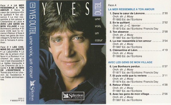 télécharger l'album Yves Duteil - Une Voix Un Coeur