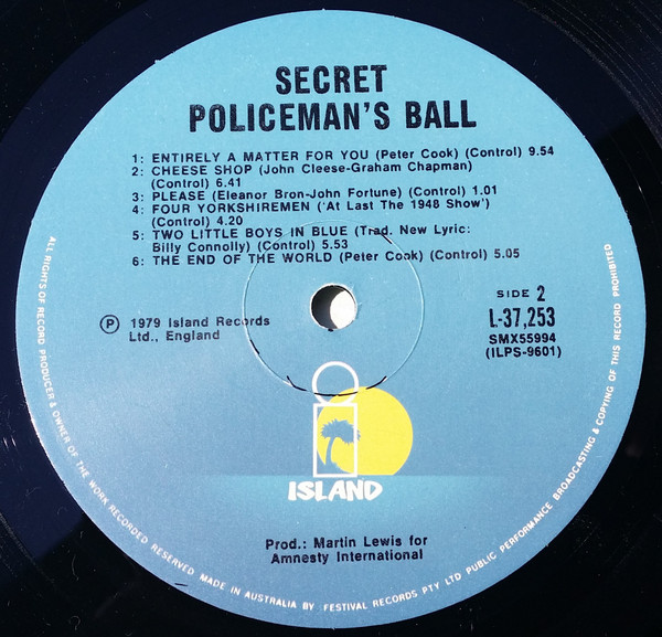 ladda ner album Various - The Secret Policemans Ball