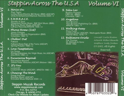 lataa albumi Various - Steppin Across The USA Volume VI