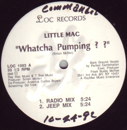 Lil' Mac and D.J. Trick – What Ya Pumpin? (1993, Vinyl) - Discogs