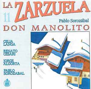 Pochette de l'album Pablo Sorozábal - Don Manolito