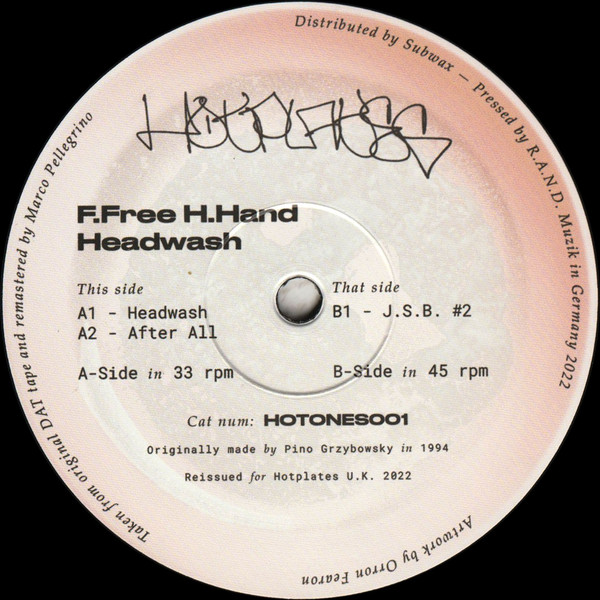 F. Free & H. Hand – Headwash
