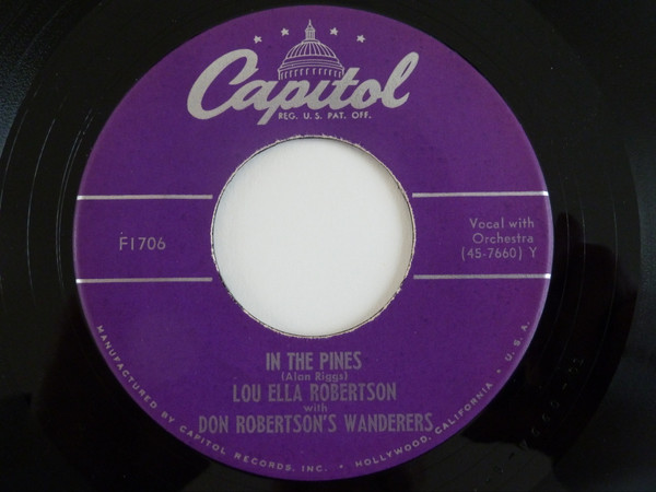 Album herunterladen Lou Ella Robertson, Don Robertson's Wanderers - Chickasaw Mountain