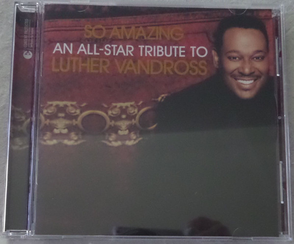 LUTHER VANDROSS SO AMAZING AN ALL-STAR TRIBUTE TO LUTHER VANDROSSLP US  ORIGINAL PRESS!! 激レア！-