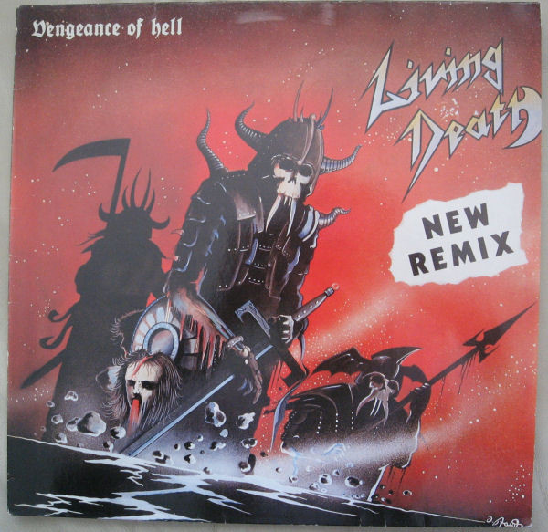 Обложка конверта виниловой пластинки Living Death - Vengeance Of Hell