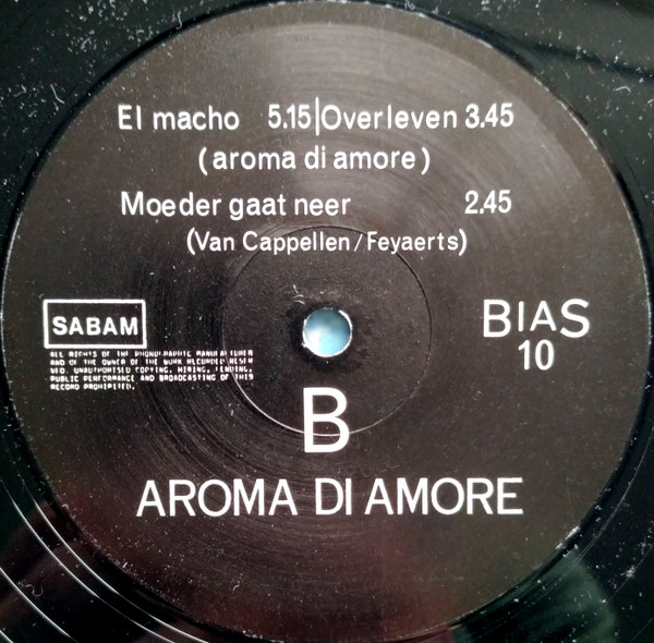 Album herunterladen Aroma Di Amore - De Sfeer Van Grote Dagen