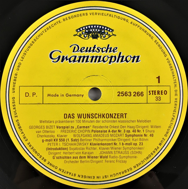 Various - Das Wunschkonzert | Deutsche Grammophon (2721 073) - 5