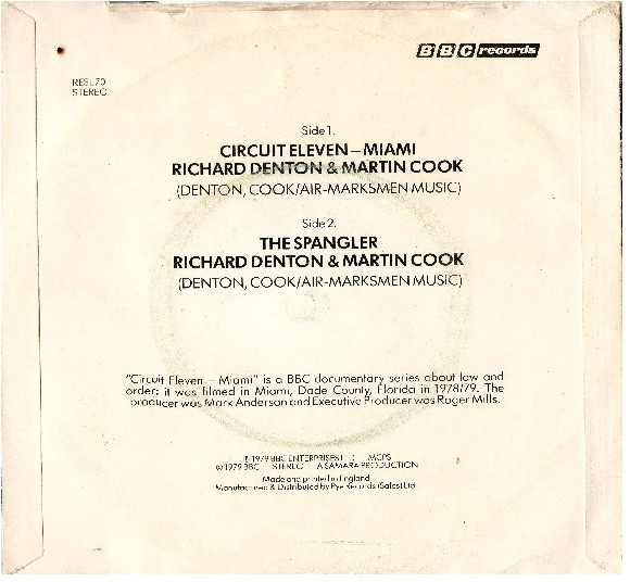 descargar álbum Richard Denton & Martin Cook - Circuit Eleven Miami