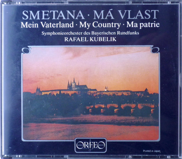 télécharger l'album Smetana Symphonieorchester Des Bayerischen Rundfunks, Rafael Kubelik - Má Vlast Mein Vaterland My Country Ma Patrie