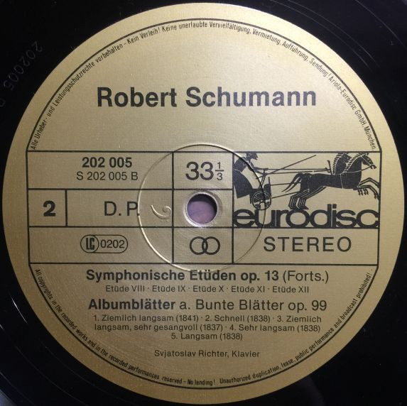 baixar álbum Sviatoslav Richter, Robert Schumann - Symphonische Etüden Op13 Albumblätter aus Op 99