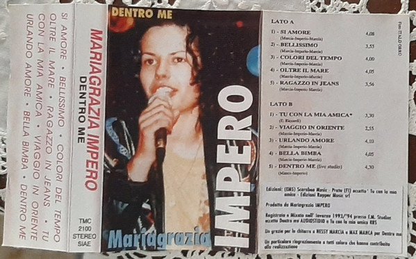 télécharger l'album Mariagrazia Impero - Dentro Me