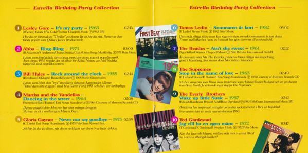 télécharger l'album Various - Estrella Birthday Party Collection