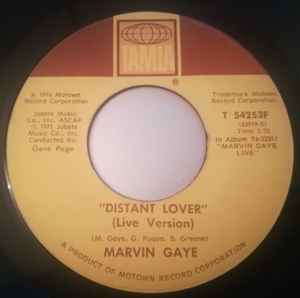 MARVIN GAYE - Distant Lover - NM 1971 Motown/Tamla R&B (Live) MONO Vinyl 45