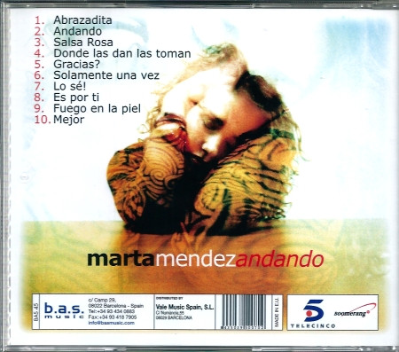 lataa albumi Marta Mendez - Andando