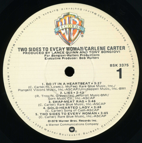 télécharger l'album Carlene Carter - Two Sides To Every Woman