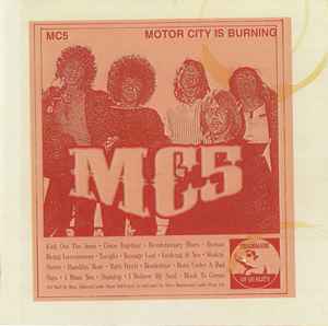 MC5 - Motor City Is Burning album cover